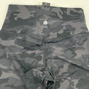 NWT Lululemon Womens Size 8 Align Pant II Incognito Camo Multi Grey W5LJFS